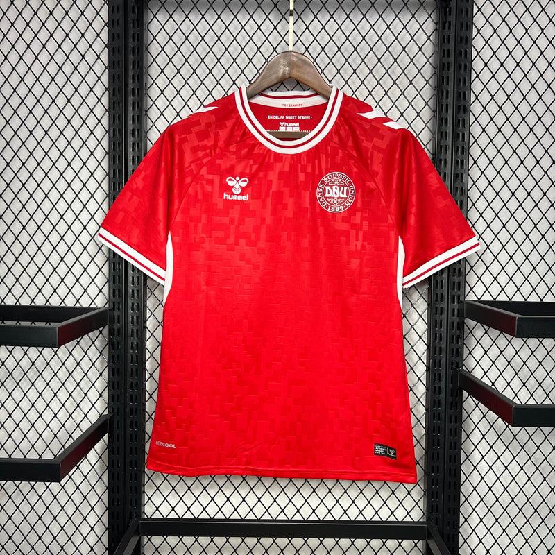 Camisa Dinamarca Home 24/25 - Torcedor Masculina