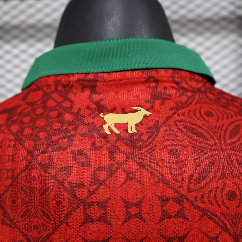 Camisa Portugal Red Edição Especial 24/25 - Versão Jogador