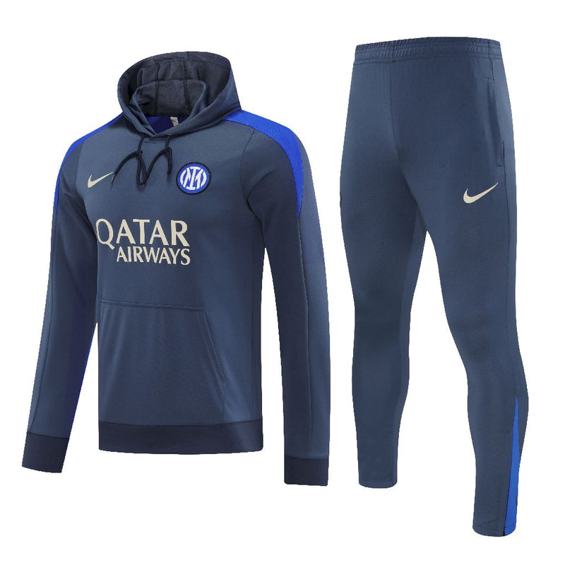 Conjunto Moleton+Calça Inter De Milão 24/25