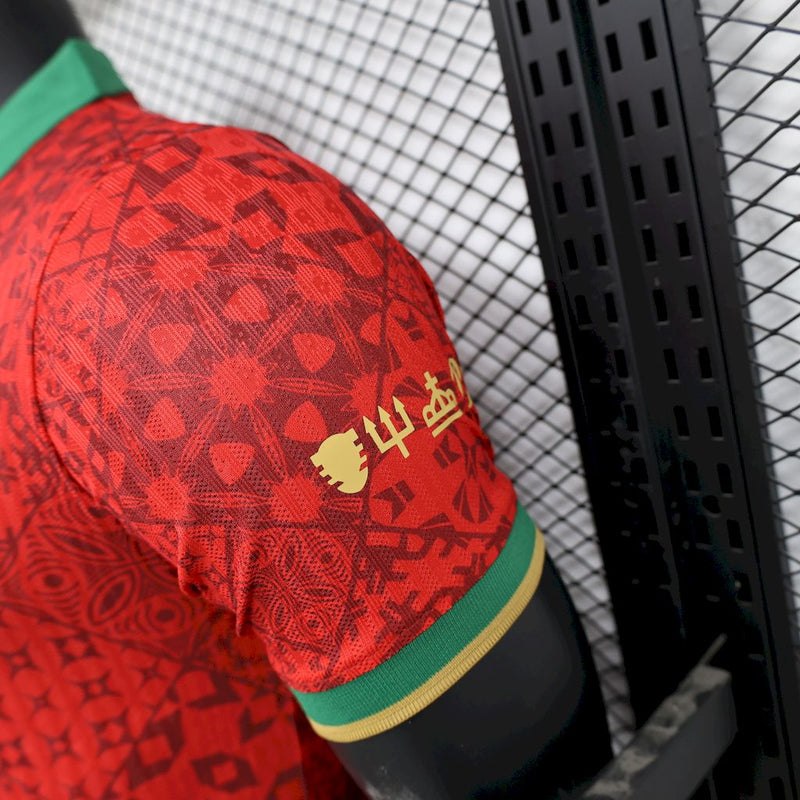 Camisa Portugal Red Edição Especial 24/25 - Versão Jogador