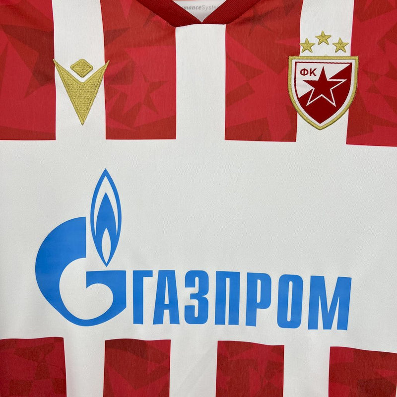 Camisa Estrela Vermelha Home 24/25 - Torcedor Masculina