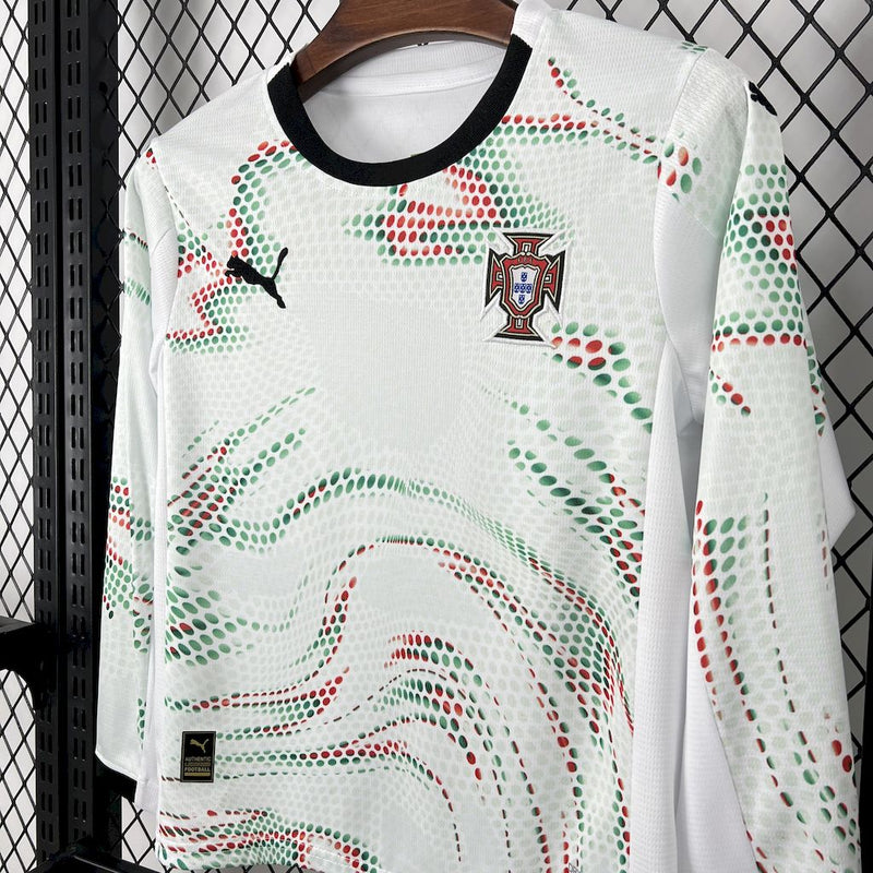 Kit Infantil Portugal Away 25/26 - Manga longa