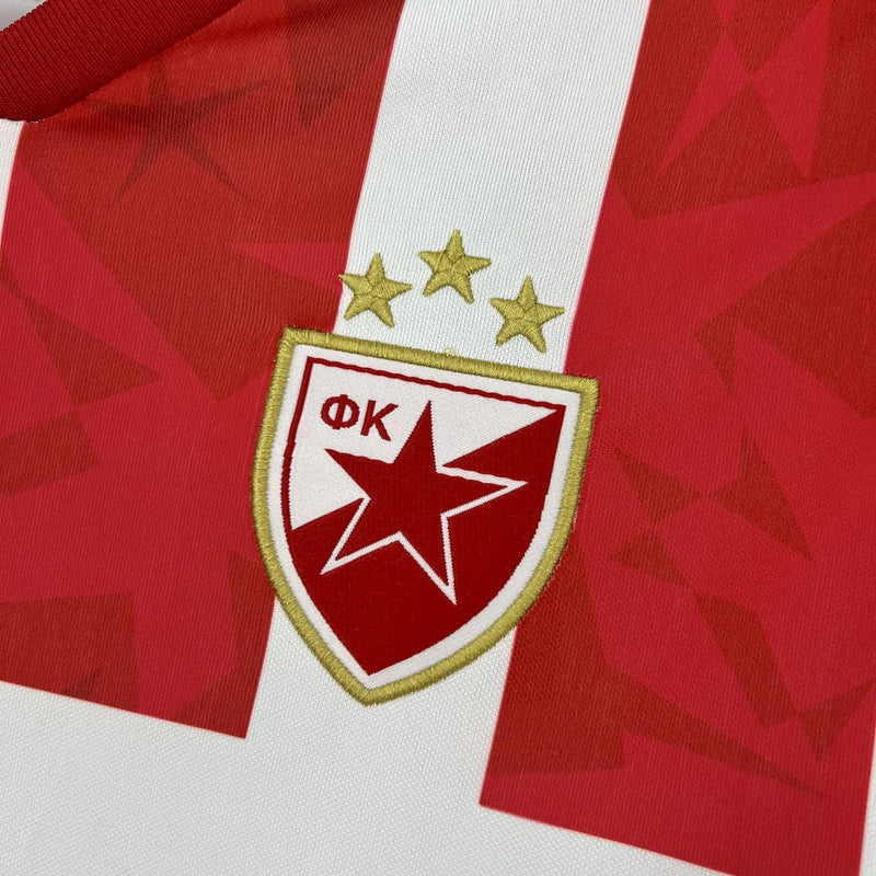 Camisa Estrela Vermelha Home 24/25 - Torcedor Masculina