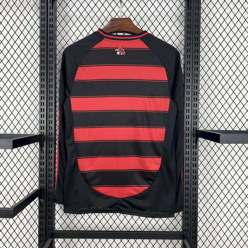 Camisa Flamengo Home Manga Longa 25/26 - Tocedor Masculina