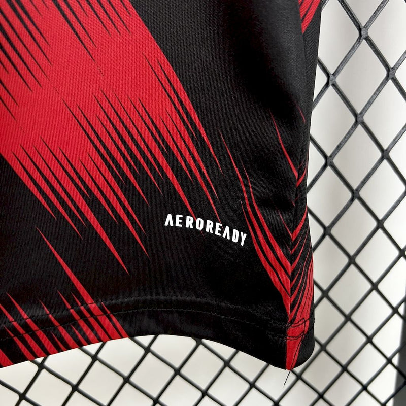 Camisa Flamengo Pré-Jogo 25/26 - Adidas Torcedor Masculina - Lançamento