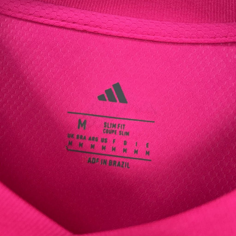 Camisa Flamengo Goleiro Rosa 25/26 - Torcedor Masculina