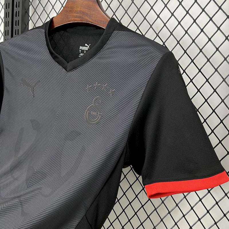 Camisa Galatasaray Preta Edição-Especial 25/26 - Torcedor Masculina